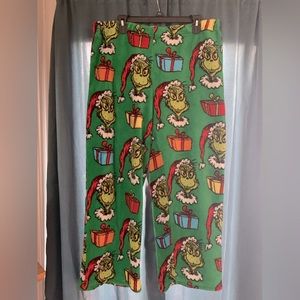 Dr. Seuss’s The Grinch Women’s Fleece Pajama/Loungewear SZ XL